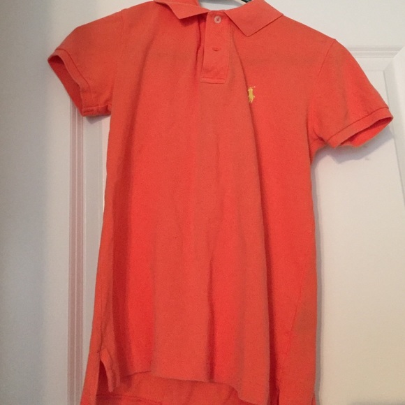 Coral women's Ralph Lauren polo
