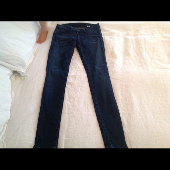 William Rast skinny dark blue jeans