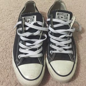black converse