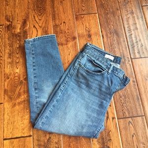 gap pegged boyfriend jeans