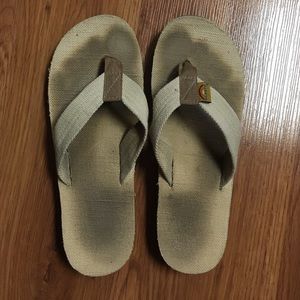 Hemp Rainbow Sandals Size Large