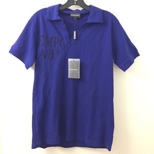 Emporio Armani V Neck Polo shirt