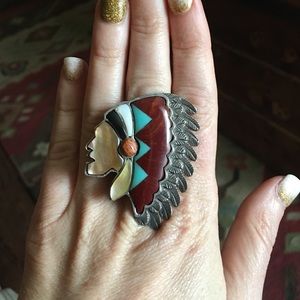 Indian Chief Ring