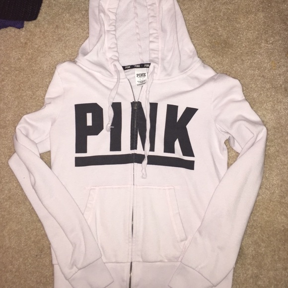Pale pink Victoria's Secret zip up jacket!