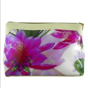 Ted Baker Bags - Ted Baker Pink Floral makeup bag cosmetics case Ted Baker Bags - Ted Baker Pink Floral makeup bag cosmetics case