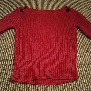 Bebe 3/4 sleeve sweater