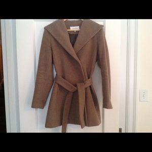 Calvin Klein brown coat