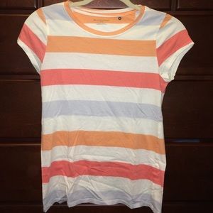 Simple striped short sleeve