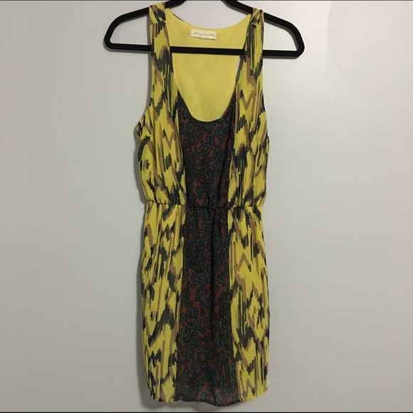 Urban Outfitters Print Clash Dress, Size M