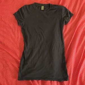 Alternative Apparel Distressed Hem T-Shirt