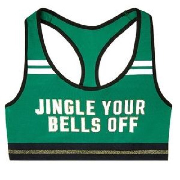 ISO PINK VS "JINGLE YOUR BELLS OFF" BRA - Picture 1 of 1