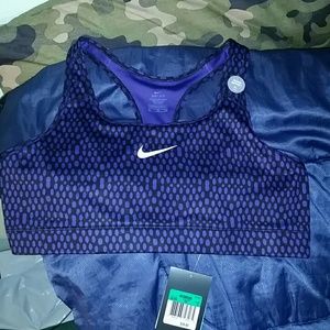 Purple XL Nike Sports Bra