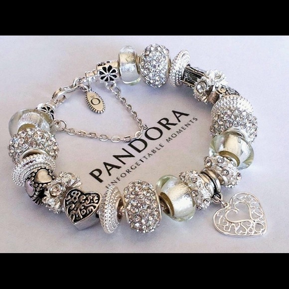 Pandora Jewelry - Pandora charms and one bracelet! read description!