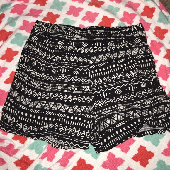 High waisted shorts