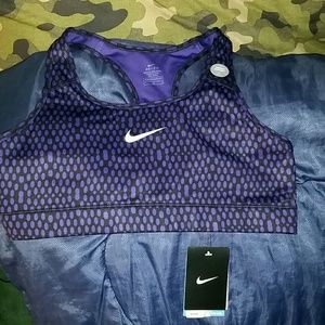 Purple Large Nike Sports Bra