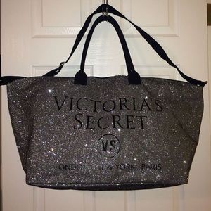 Sparkly Duffle bag Victoria's Secret