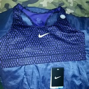 Purple Nike Sports Bra Large