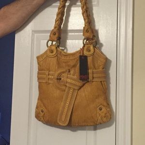 Red by Marc Ecko Gold Purse