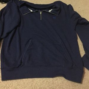 PINK quarter zip hoodie