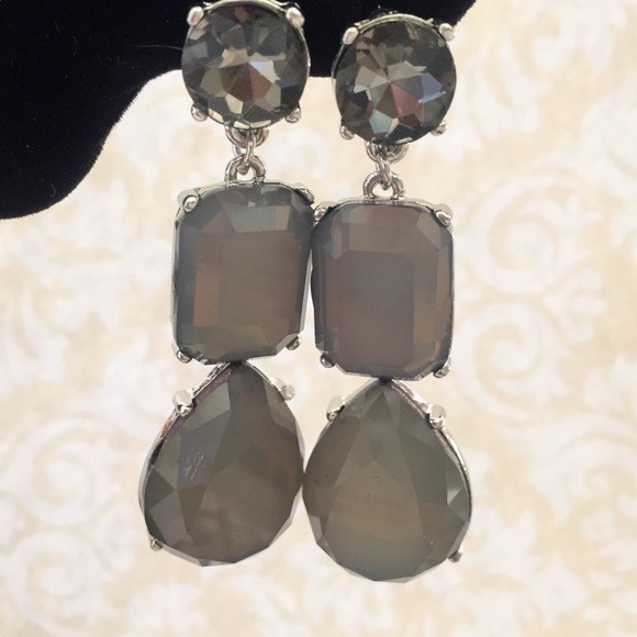 Grey Day Dangles - Picture 2 of 3