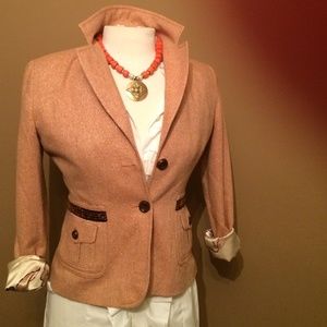 Signature by Larry Levine wool blend jacket
