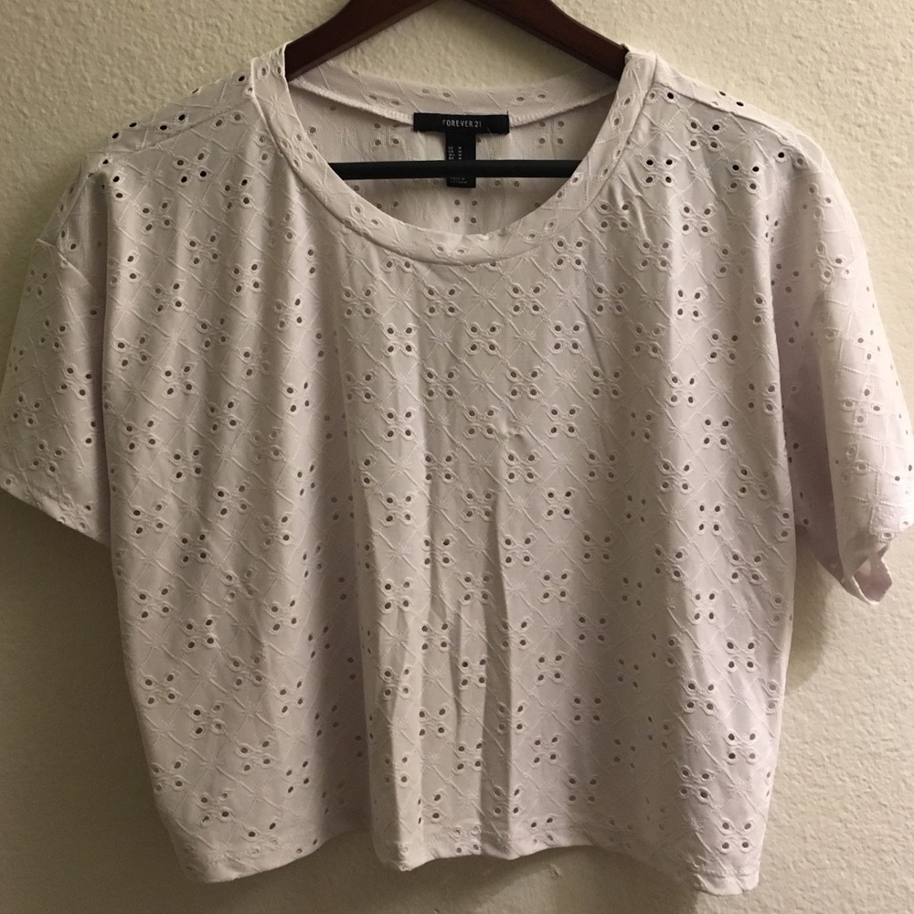 Patterned crop top