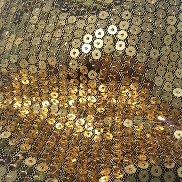 Hi-lo Strapless Sequined Top - Picture 2 of 2