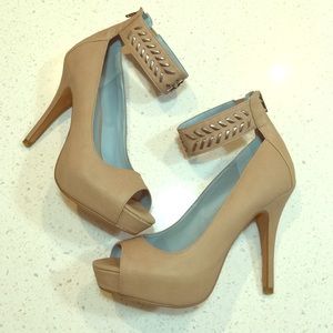 Wedge platform pumps by Miranda Lambert