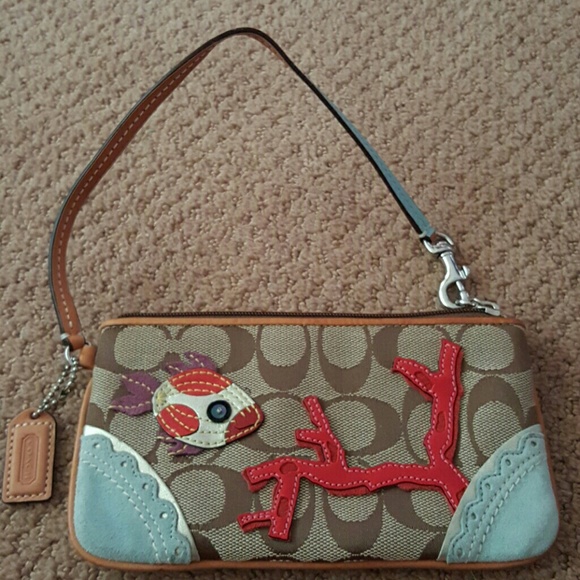 Coach wristlet