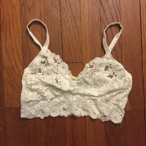 LF White Lace Bralette