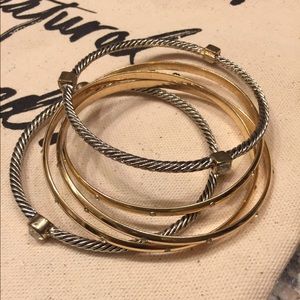Bangle bracelets