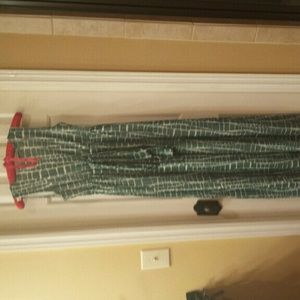 Antropologie maxi dress