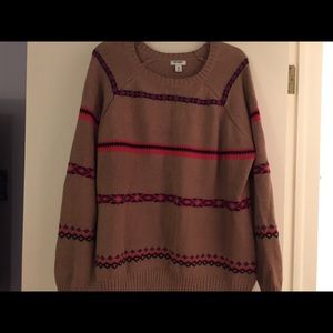 Brown sweater