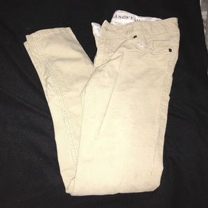 Land's End skinny corduroy pants