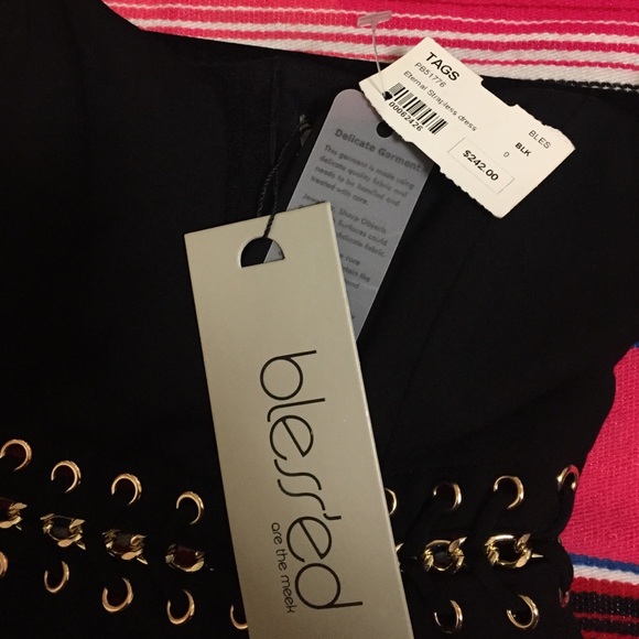 Dresses - Black dress with gold chain Dresses - Black dress with gold chain