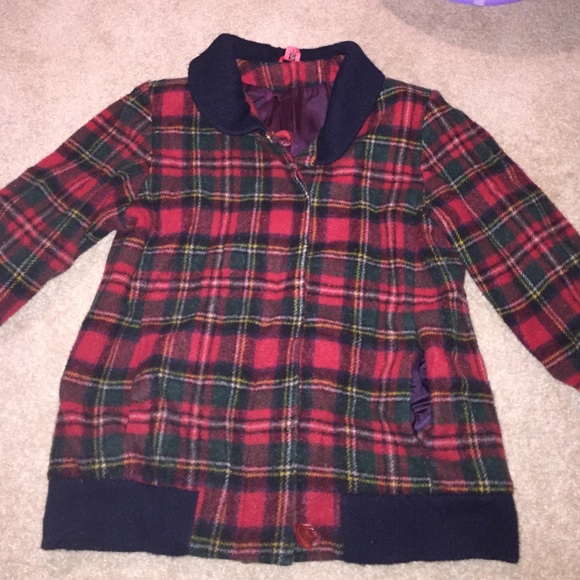 Warm winter coat 3 button up *nice*