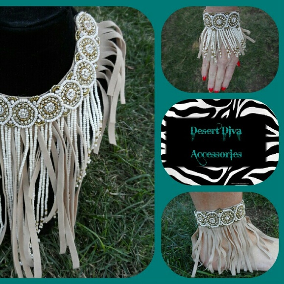 5 Piece Boho Festival Set - Picture 3 of 3