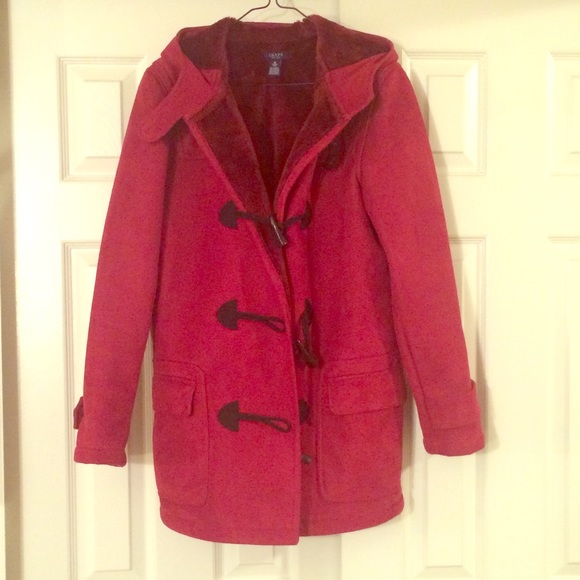 Ralph Lauren Chaps Suede and fur lined