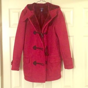 Ralph Lauren Chaps Suede and fur lined