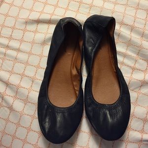 Navy Lucky Brand flats
