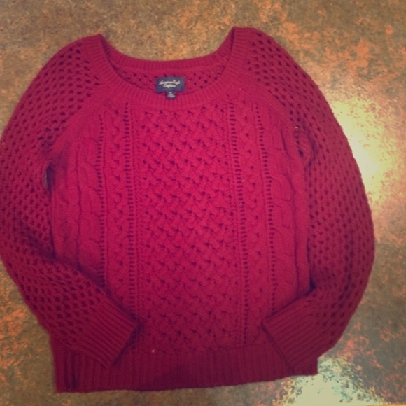 American Eagle sweater.