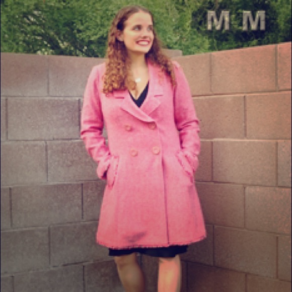 cabi pink coat