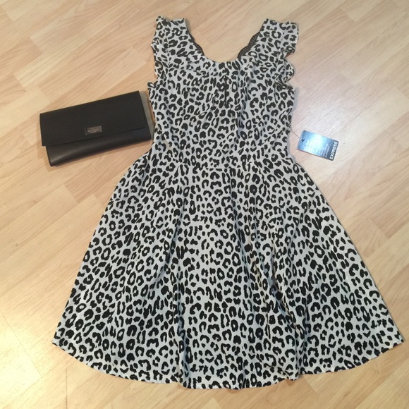 Express Cheetah Print Dress