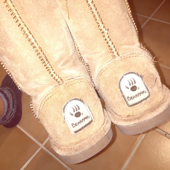 Tan BearPaw Boots