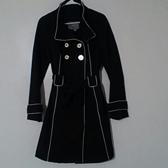 Cool Navy Blue Trench