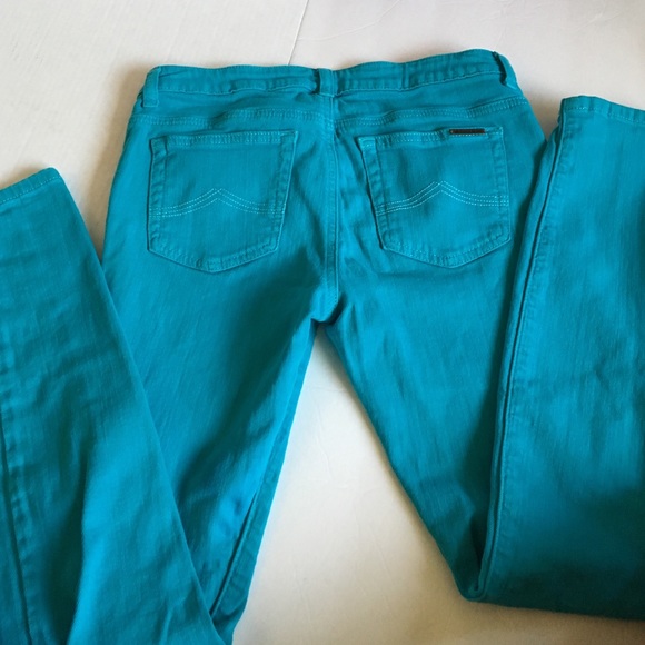 🔸sold🔸Michael Kors blue skinny jean - Picture 3 of 4