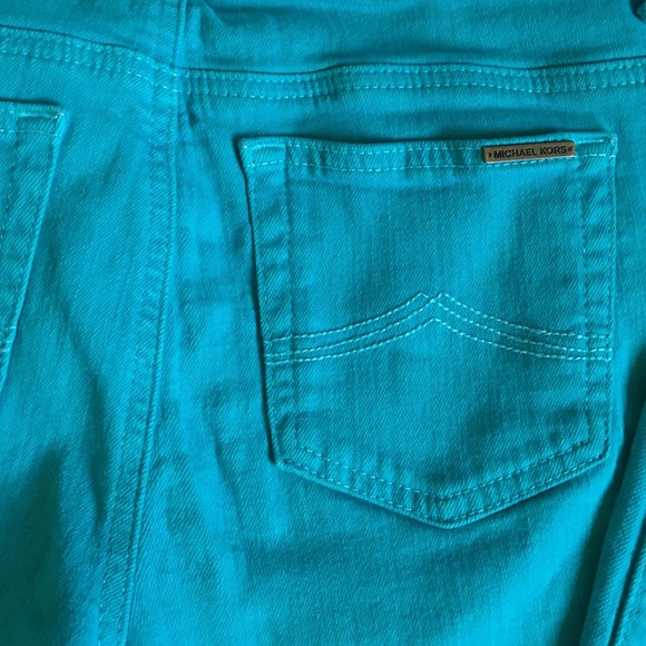 🔸sold🔸Michael Kors blue skinny jean - Picture 4 of 4