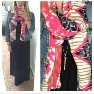 Stella and dot printed scarf