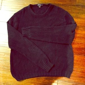 J. Crew Navy Knit Sweater