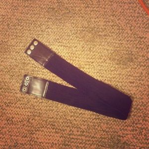 Black dress up belt